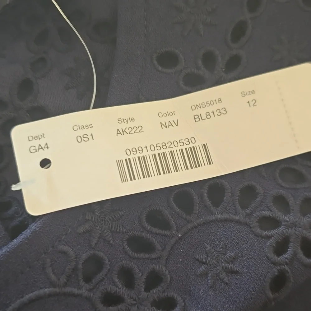 J.crew Laser-Cut Eyelet Dress